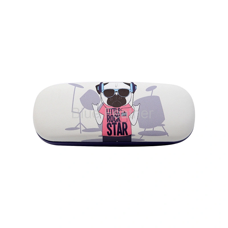 Matte Pu Animal Printing Eyeglasses Case for Children