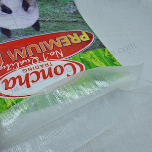 Factory sale customized new design 25kg rice packaging bag