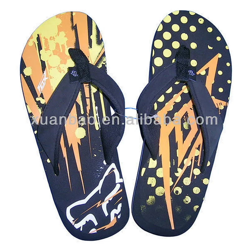 Alibaba online wholesale cheap cartoon printed fashion men slippers outdoor slipper
