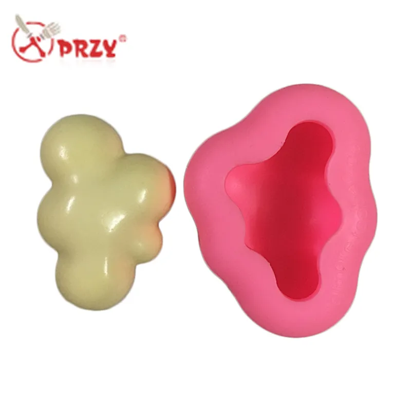 Food grade eco-friendly Clouds shape DIY silicone soap molds handmade silicone cake decoration soap mold for sell