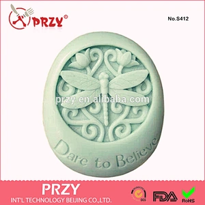 S412 PRZYT 2015 newest Dragonfly handmade soap mold supplier
