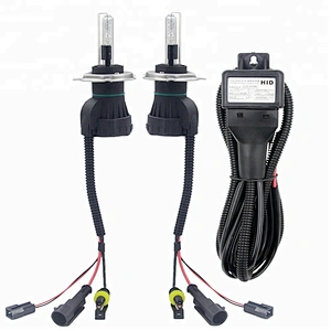 Lightech Wholesale 55W h4 hi lo hid xenon headlight bulbs with wires