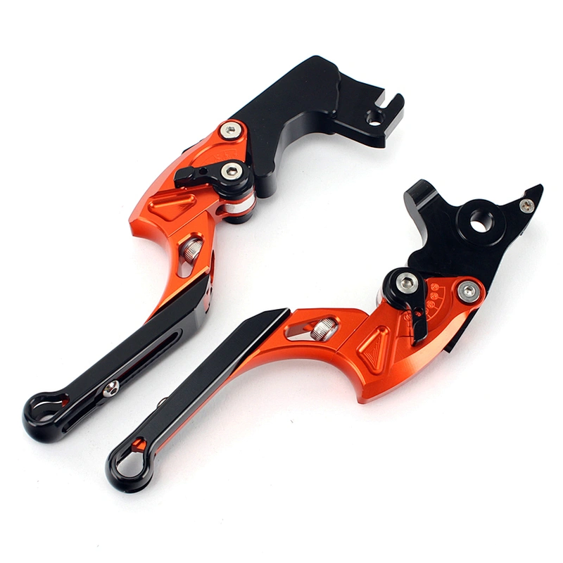 CNC adjustable folding extendable motorcycle brake clutch levers for KTM Duke 200