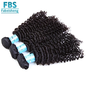2017 FBS best quality hot selling 100% loose human hair extension wholesale