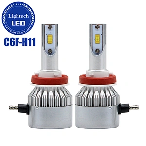 Wholesale C6F H4 H11 9005 9006 H13 9004 9007 H1 H3 880 881 H16 Auto Headlight CSP LED H7 Bulb for 12v Cars