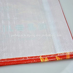 China transparent pp woven bag, wrapping sacks for rice