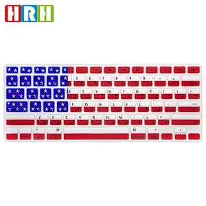 Waterproof Custom keyboard Persian language keyboard covers Silicone keyboard protection for macbook pro retina display 13