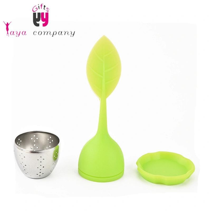Hot Sale Kitchen Tools Stainless Steel Tea Infuser Silicone Filter