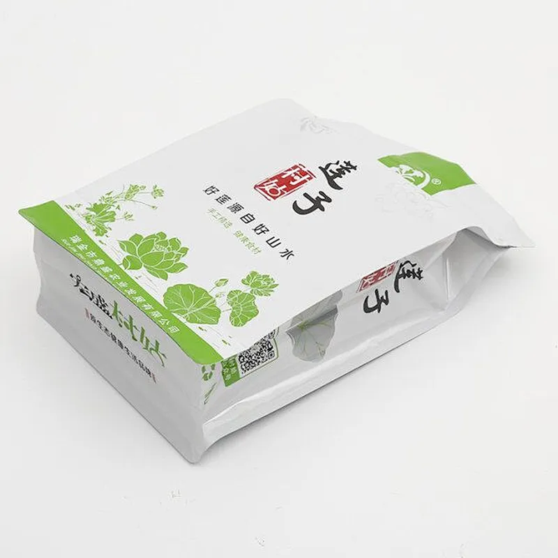 Custom color printing ziplock laminated food packaging bag