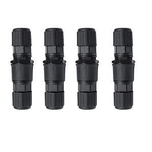 Male to Female RJ45 8 PIN Panel Mount IP68 Waterproof Connector