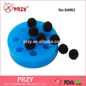 S4563 Mulberry 3d silicone molds for soap handmade silicone soap mold