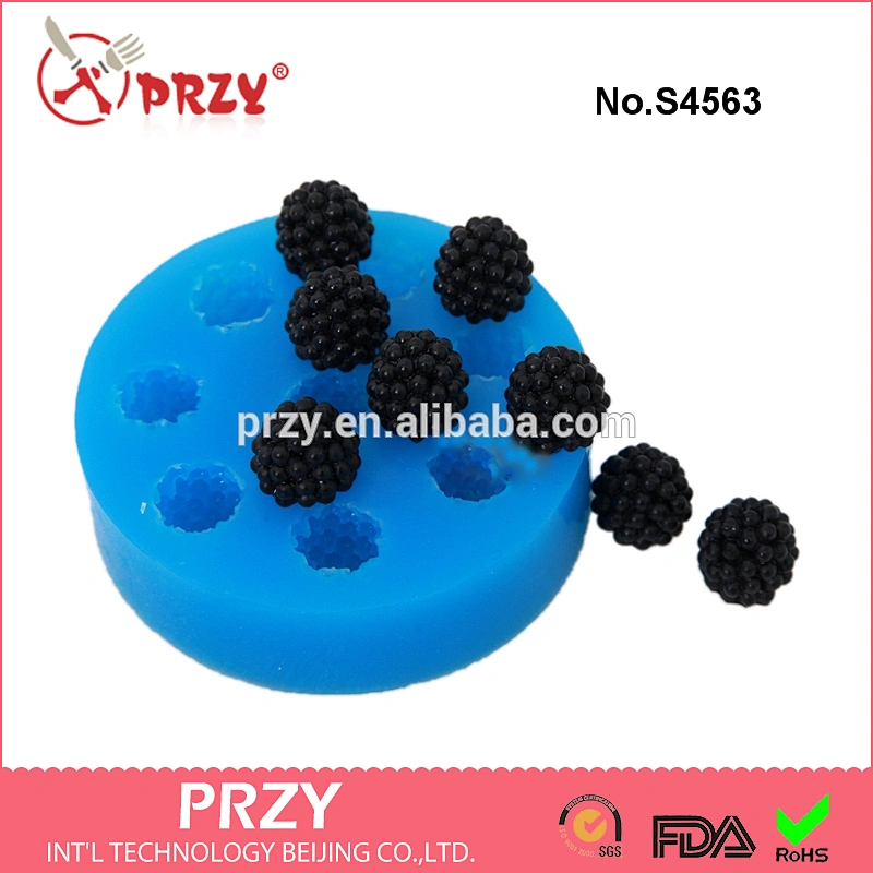S4563 Mulberry 3d silicone molds for soap handmade silicone soap mold