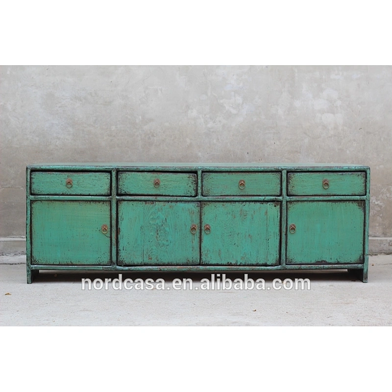 2015 Chinese antique living room furniture classic TV cabinet