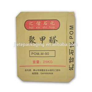 25kg 50kg cement, flour, chemical in kraft paper bag with valve port
