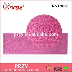 Lace silicon mat,silicone baking mat for cake decorating