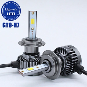Lightech Brightest Car 3 Color 4000lm CSP H7 LED Bulb Headlamp Headlights