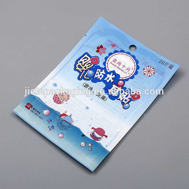 Custom printed waterproof plastic PE packaging bags