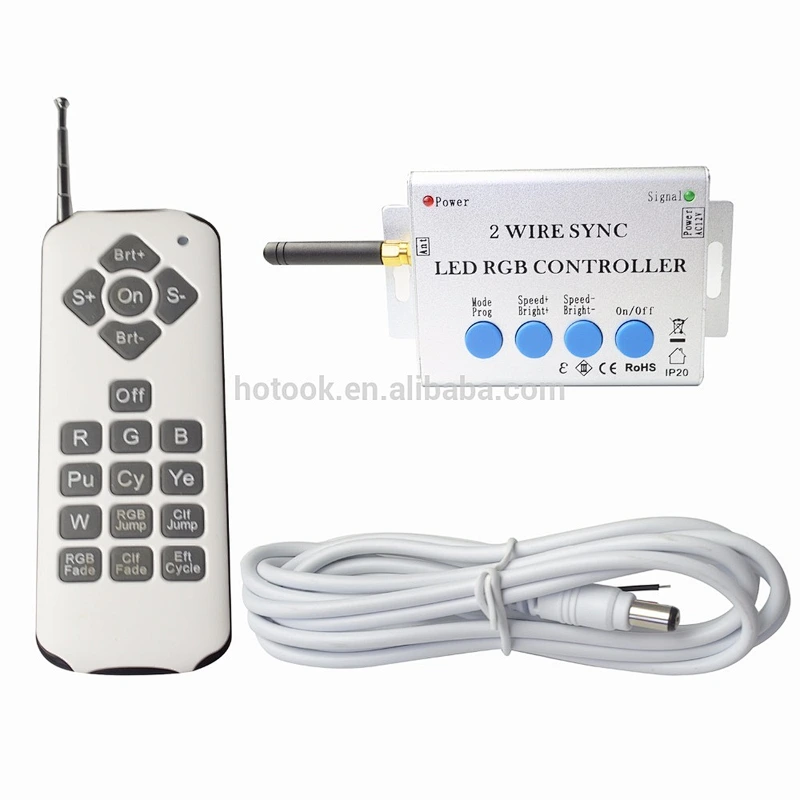 AC12V 35W PAR56 E27 2 Wire Sync RGB LED Pool Light, Power Line Communication with 100M Long Distance Control