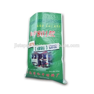25kg 20kg putty powder, cement, glue white color pp woven bag