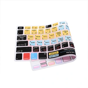 ODM Washable Serato Scratch LIVE Shortcuts Silicone Russian Laptop Keyboard Protector Factory For apple For Macbook Pro