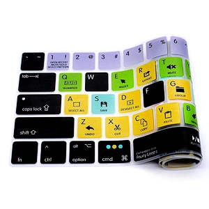 fl studio keyboard shortcut keys Silicone Keyboard Protector For Mac Touch Bar Functional Fruity Loops Hot Key Keyboard Skin
