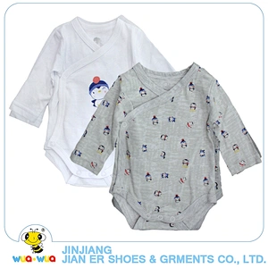 100%cotton interlock 0-24M baby boys romper clothes set