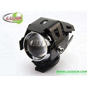 Motorcycle motorbike LED headlight U5 10W with high/low beam Flash
