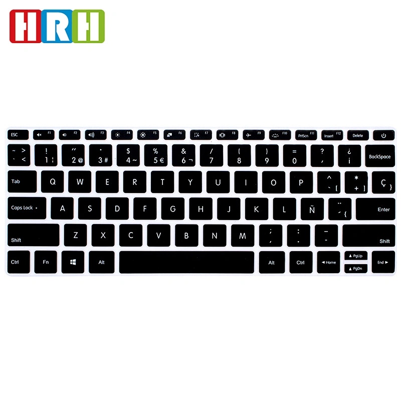 Anti-dust Silicone Spanish Keyboard Protective Film laptop skin for Xiaomi 12.5