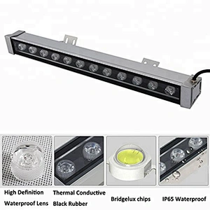 waterproof 36pcs*3w LED wall washer lights