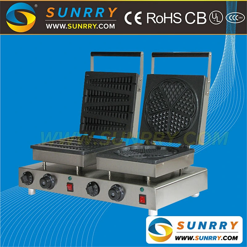 Professional Commercial Lolly Waffle Stick Maker With Two Shape (SUNRRY SY-KB30D)