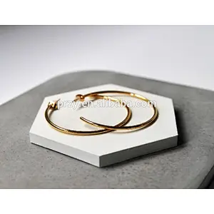 PRZY 2018 new Cement hexagonal tray mold jewelry display tray silicone molds for concrete Nordic