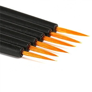 Wholesale One-off PBT Eyeliner Disposable Lip Brush Set Private Label