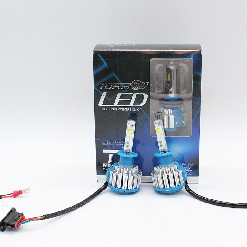 Auto Led Lighting T1 CANBUS LED HEADLIGHT H1 CarTurbo Led Lamp