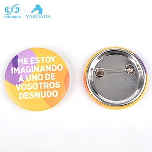 Fashion Design Custom Souvenir Giveaways Round Printing Button Badge