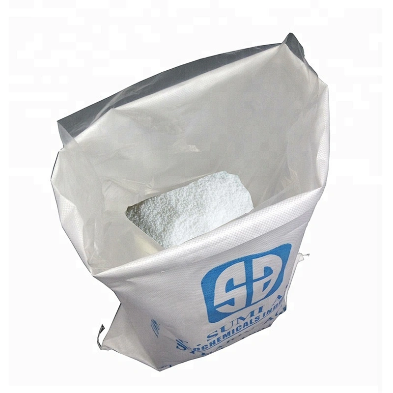 White color pp woven 25kg fertilizer packaging bag, organic plastic bag for fertilizer,25kg bag dimension