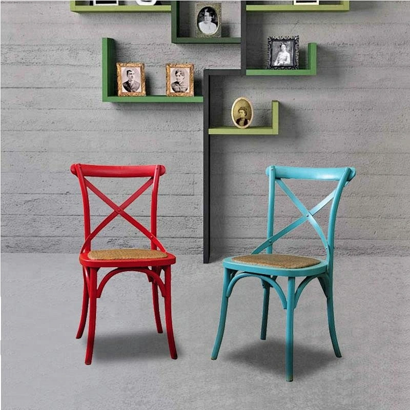 french reproduction solid wood pine furniture, wooden dining chair