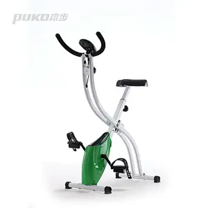 Portable fashion S shape folding magnetic indoor exercise upright magnetic bike Body Strong Fitness Equipment