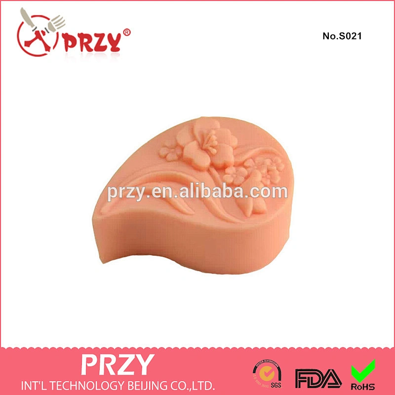 S021 PRZY silicone Plant wholesale soap molds