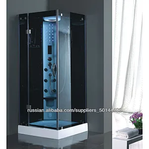 New Design Indoor Enclosed Sauna Wet Steam Shower Room For One Person