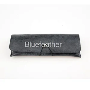 Unisex Style Soft Pouch Pu Leather Sunglasses Case