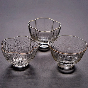 Handmade Glass Tea Cup with Handle Double Wall Glass Coffee Tea Beer Glass Cup