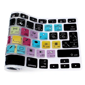 shortcuts keyboard skin for Ado be InDesign For macbook Pro Keyboard Protector for macbook pro retina display