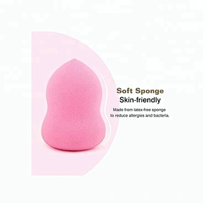 Facial Cleansing cosmetic Sponge 100% Natural latex free makeup sponge puff Smooth Beauty Make Up Tool