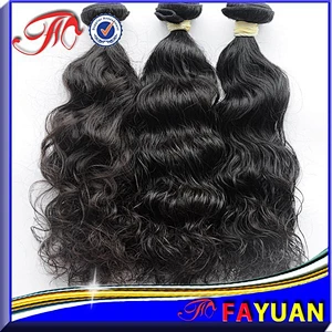 NO chemical proces intact cuticle 100% peruvian hair weave brands