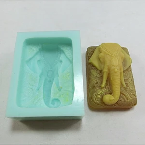 QT0030 elephant soap mold silicone molds PRZY
