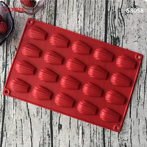 PRZY Seashell shape Fondant Silicone cake pan Molds silicone chocolate cake decoration Soap mold