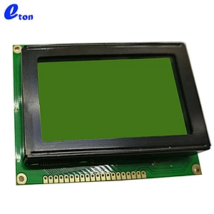 12864 graphic transparent Segment lcd display module