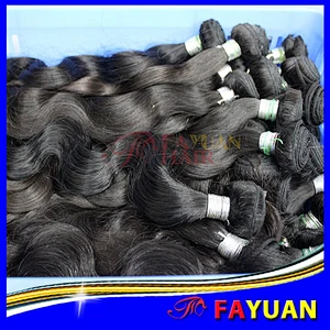 Wholesale price machine double weft tangle free virgin Mongolian quality human hair extensions in China