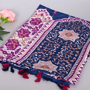 New designs made in turkey scarf good quality women cotton scarf