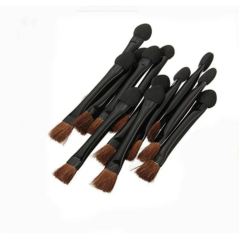 Wholesale double-use professional makeup tools disposable applicator eyeshadow brush